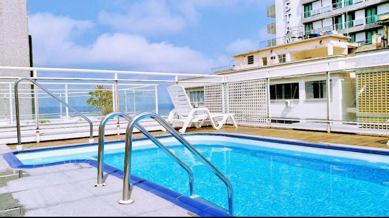 Residencial Com Servicos 45 Metros Decorado Com Sala, Suite E Cozinha Na Quadra Da Praia De Copacabana Rio de Janeiro Ngoại thất bức ảnh